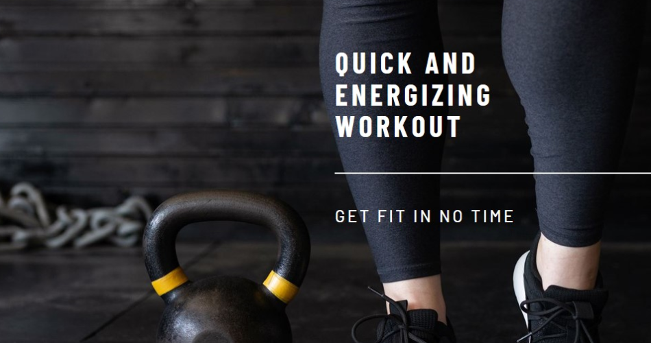 Get fit in no time
